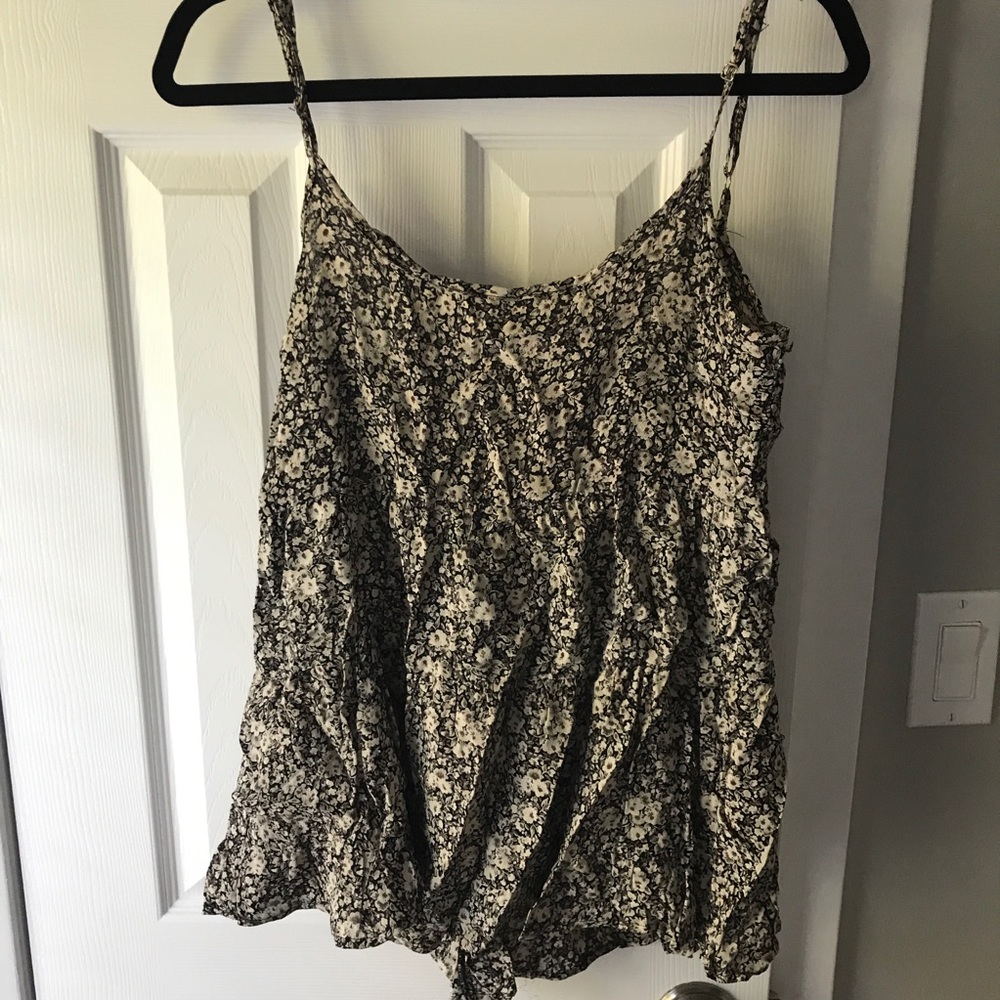 Brandy Melville Floral Tank